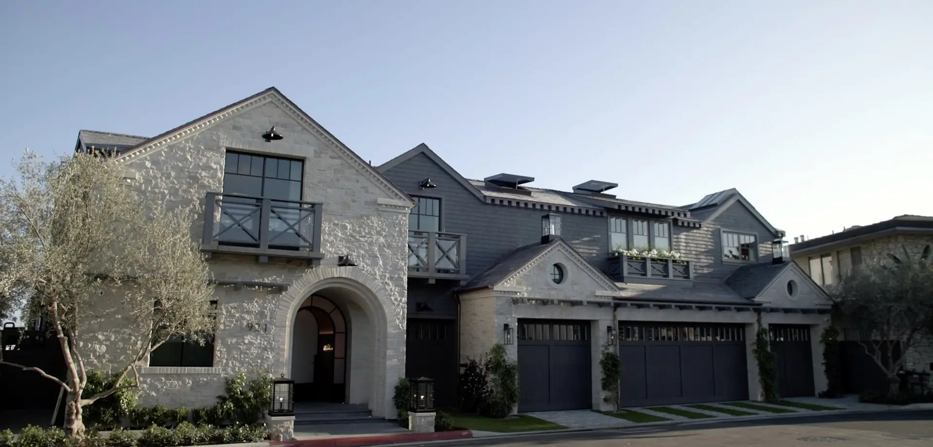 Exterior of the Newport Nantucket project in Lido Isle