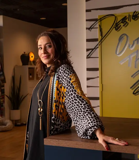 Rona Graf, the founder and lead designer of grace blu interior design